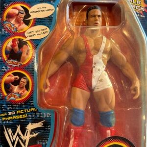 WWF American Hero Wrestler Kurt Angle Action Figure - Vintage 2000